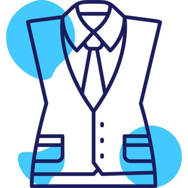 Gömlek. Web simgesi basit illüstrasyon