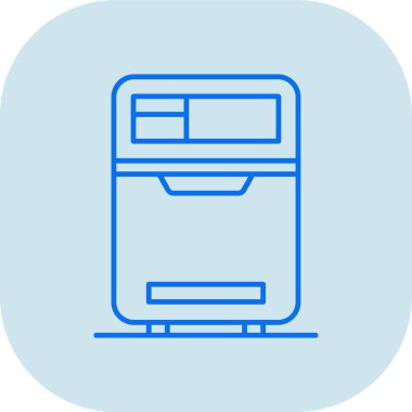 Fırın simge vektör çizim