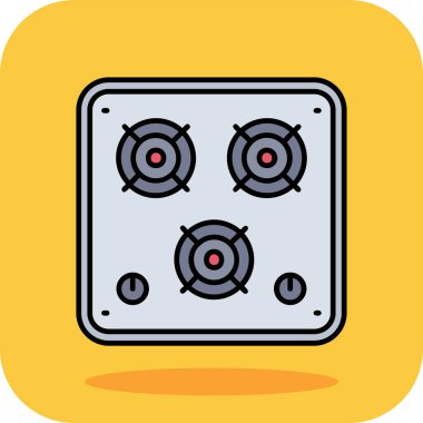 Web simgesi vektör illüstrasyonu