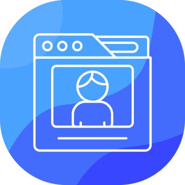 Çamaşır simgesinin vektör illüstrasyonu