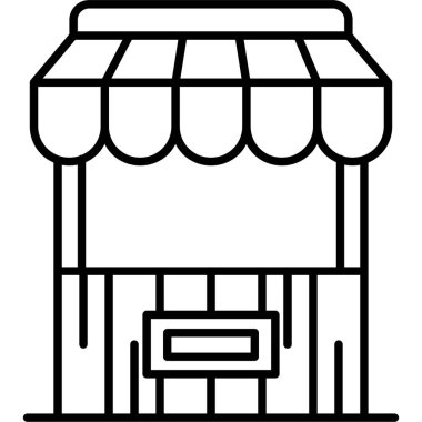 yiyecek ve içecek web simgesi, vektör illüstrasyonu