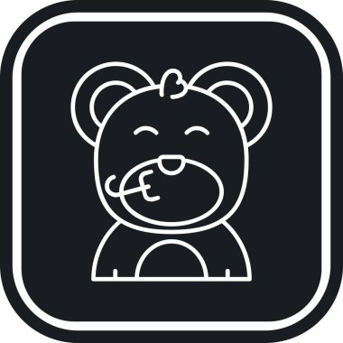 Oyuncak ayıyla tatlı bir bebek