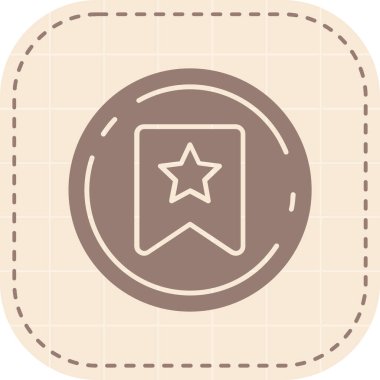 Modern b 'nin vektör simgesi çemberde yok