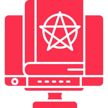 Modern eğitim ikonunun vektör illüstrasyonu