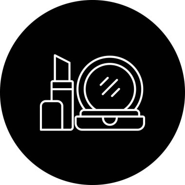 Bir pusula simgesinin vektör illüstrasyonu