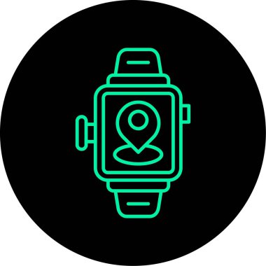 Akıllı izle kutsal kişilerin resmi, vektör çizim