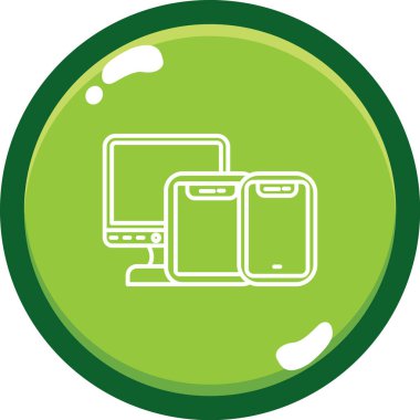 dizüstü bilgisayar simgesi, vektör illüstrasyonu