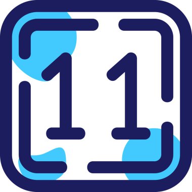 bir numaralı simge, vektör illüstrasyon tasarımı