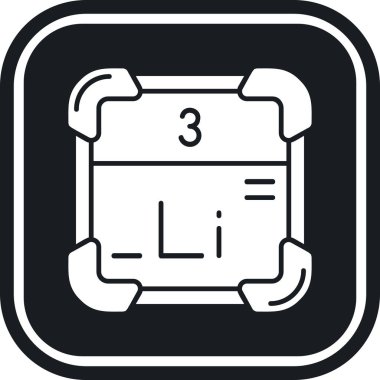 Bir takvim simgesinin vektör illüstrasyonu