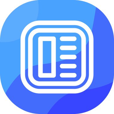 Kitap simgesinin vektör illüstrasyonu