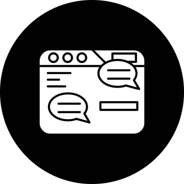 seo modern simgesinin vektör illüstrasyonu