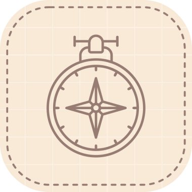 Pusula simgesi vektör resimlemesi