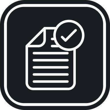 bir arkaplan üzerindeki kontrol listesi simgesi