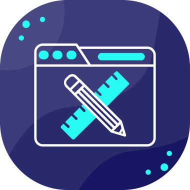 kalem simgesi vektör illüstrasyonu