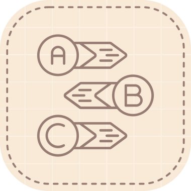 Modern b 'nin vektör illüstrasyonu eksik simgesi