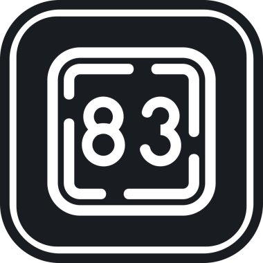 Seo simgesinin vektör illüstrasyonu