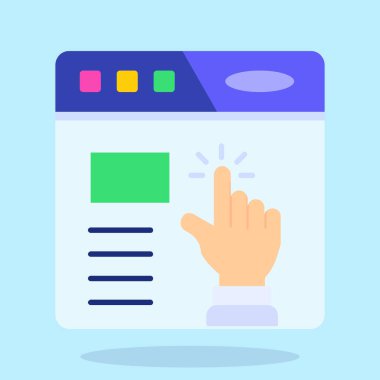 Web tasarım vektörü simgesi