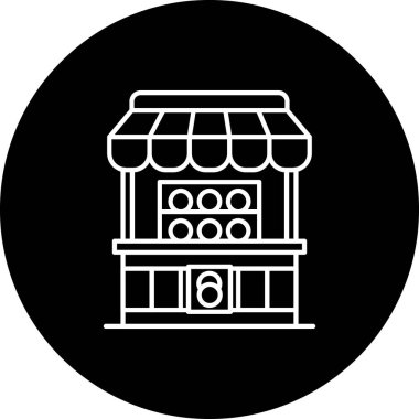 vektör besin ve restoran simgesi