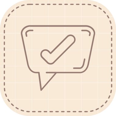 Web ve mobil için vektör simgesi