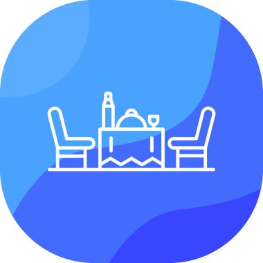 modayı takip eden düz koltuk simgesi.