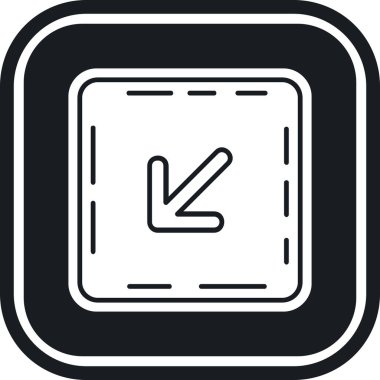 ok simgesinin vektör illüstrasyonu