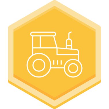 çiftlik ikonu vektör illüstrasyonu