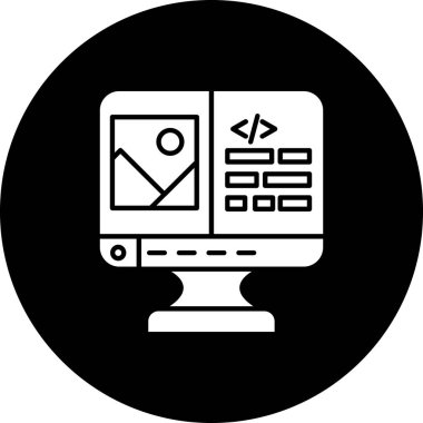 Web vektör simgesi simgesi