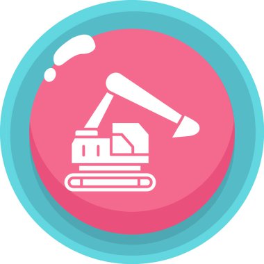 Robot simgesinin vektör illüstrasyonu