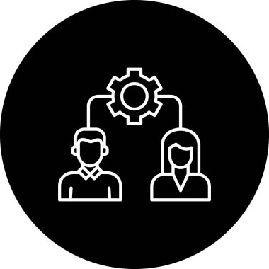 seo modern simgesinin vektör illüstrasyonu