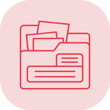 dosya dizin vektör simgesi