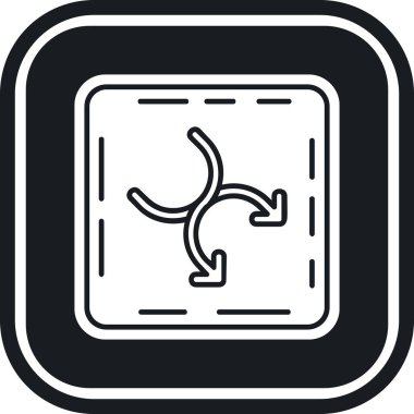 seo modern simgesinin vektör illüstrasyonu