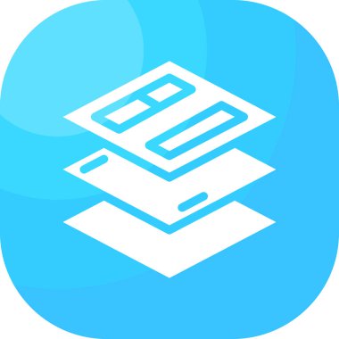 belge simgesi vektör illüstrasyonu