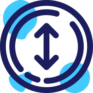 ok simgesi vektör illüstrasyonu