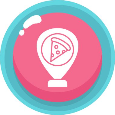 Gıda simgesinin vektör illüstrasyonu