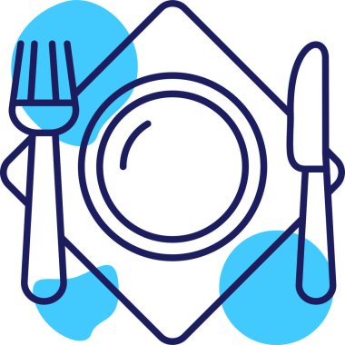 yiyecek çatal simgesi