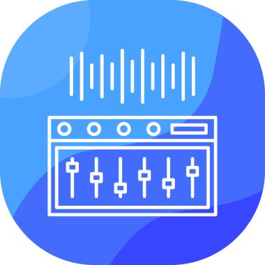 Modern bir bilgisayarın vektör illüstrasyonu