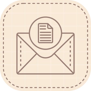 e- posta iletisi simgesi doldurulmuş özet biçimi