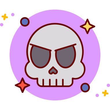 kurukafa ve çapraz kemik vektör çizimi tasarımı