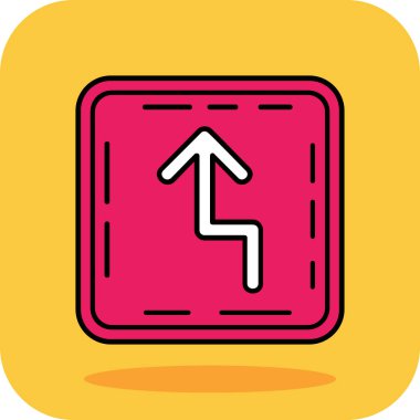 Kişisel ve ticari kullanım için ok vektörü simgesi simgesi vektör çizimi..