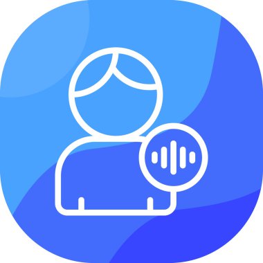 kullanıcı. Web simgesi basit illüstrasyon