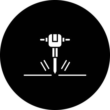 Modern b 'nin vektör çizimi düzlemin ikonundan yoksundur