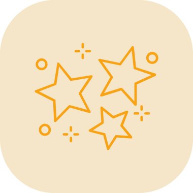 yıldız simgesi vektör illüstrasyonu