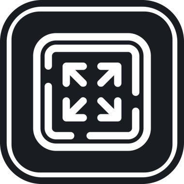 ok simgesi, basit vektör illüstrasyonu