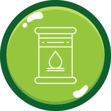 Petrol varil simge vektör çizim