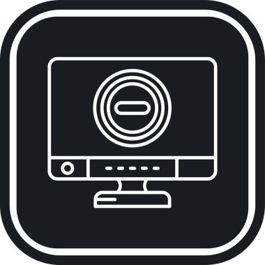 vektör bilgisayar simgesi illüstrasyonu