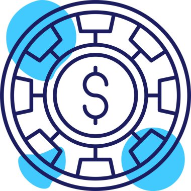 para simgesi vektör illüstrasyonu