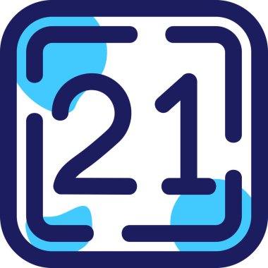 iki numaralı simge sembol tasarımı