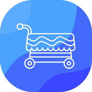 Bebek partisi. Basit tasarım