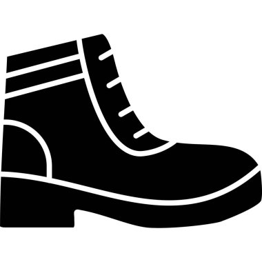 Çizme ikonu. vektör illüstrasyonu
