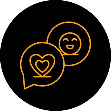 Bir kalbin vektör illüstrasyonu